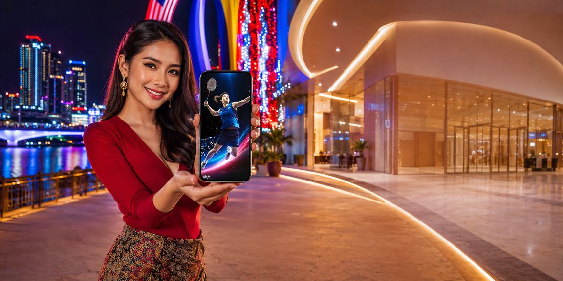 Pemain dari Johor mengakses blackjack live 32000 melalui aplikasi