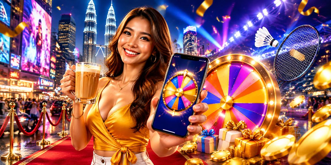 Pemain mengunakan aplikasi 32000 pada telefon Android di Kuala Lumpur